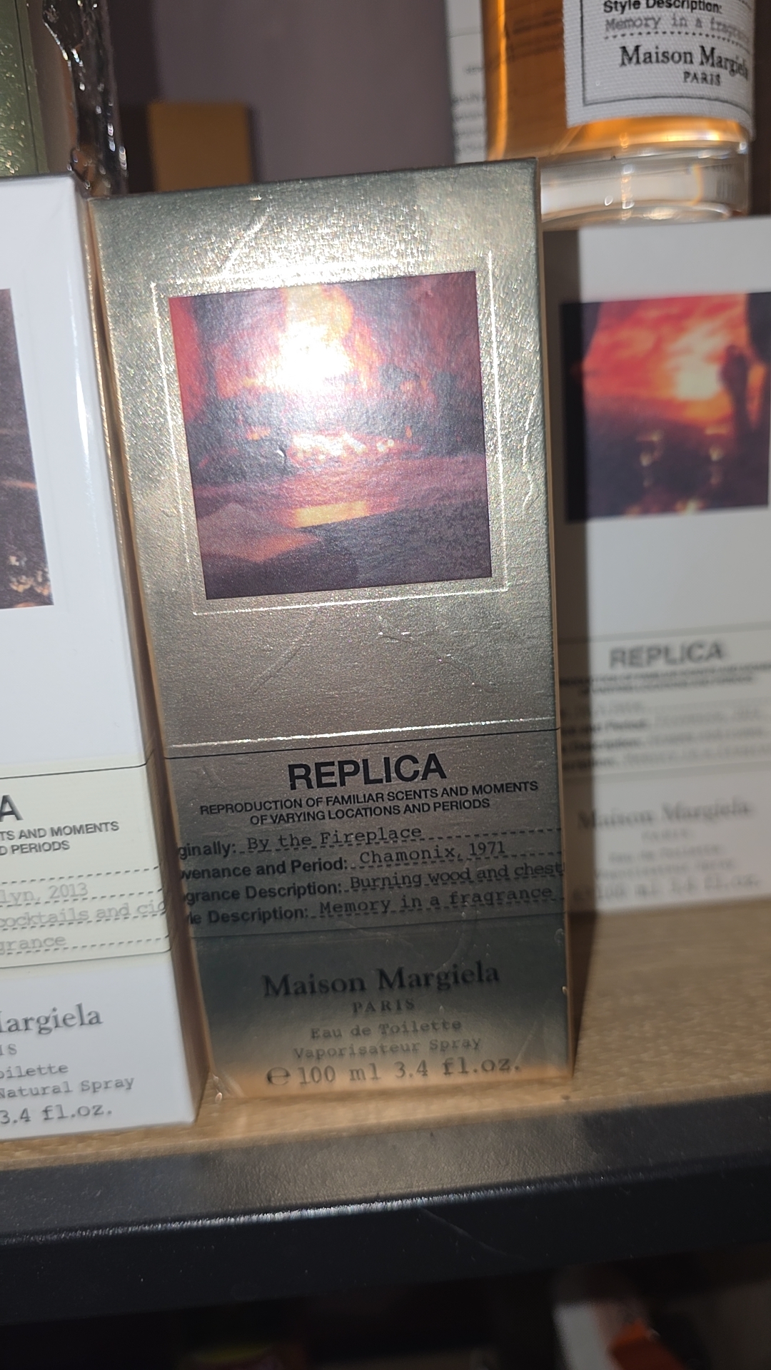 Replica By The Fireplace